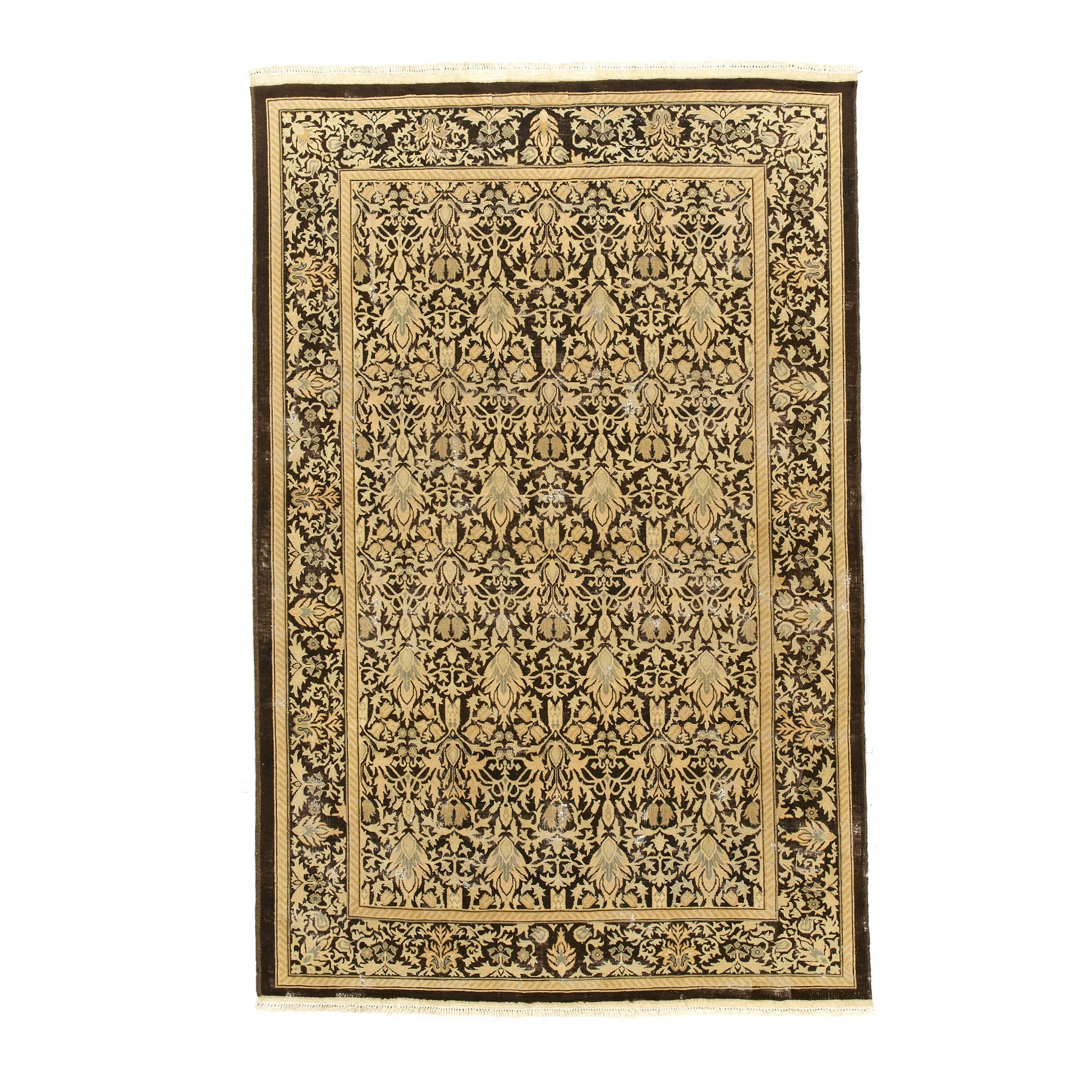 Overdyed Uzbek (6.1 x 9.2)ft