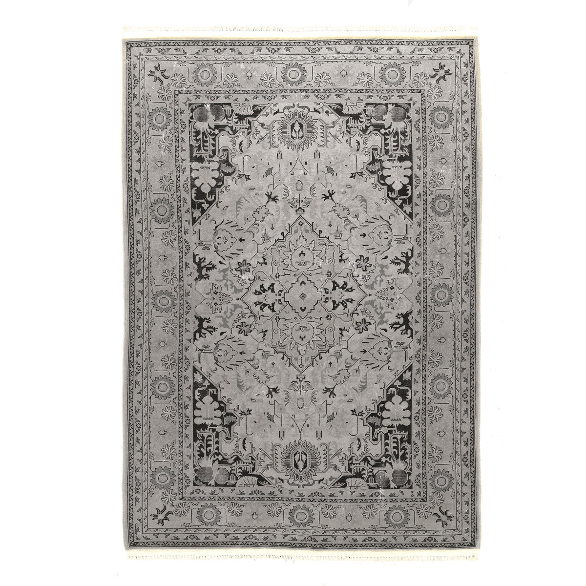 Overdyed Uzbek (6.3 x 9)ft