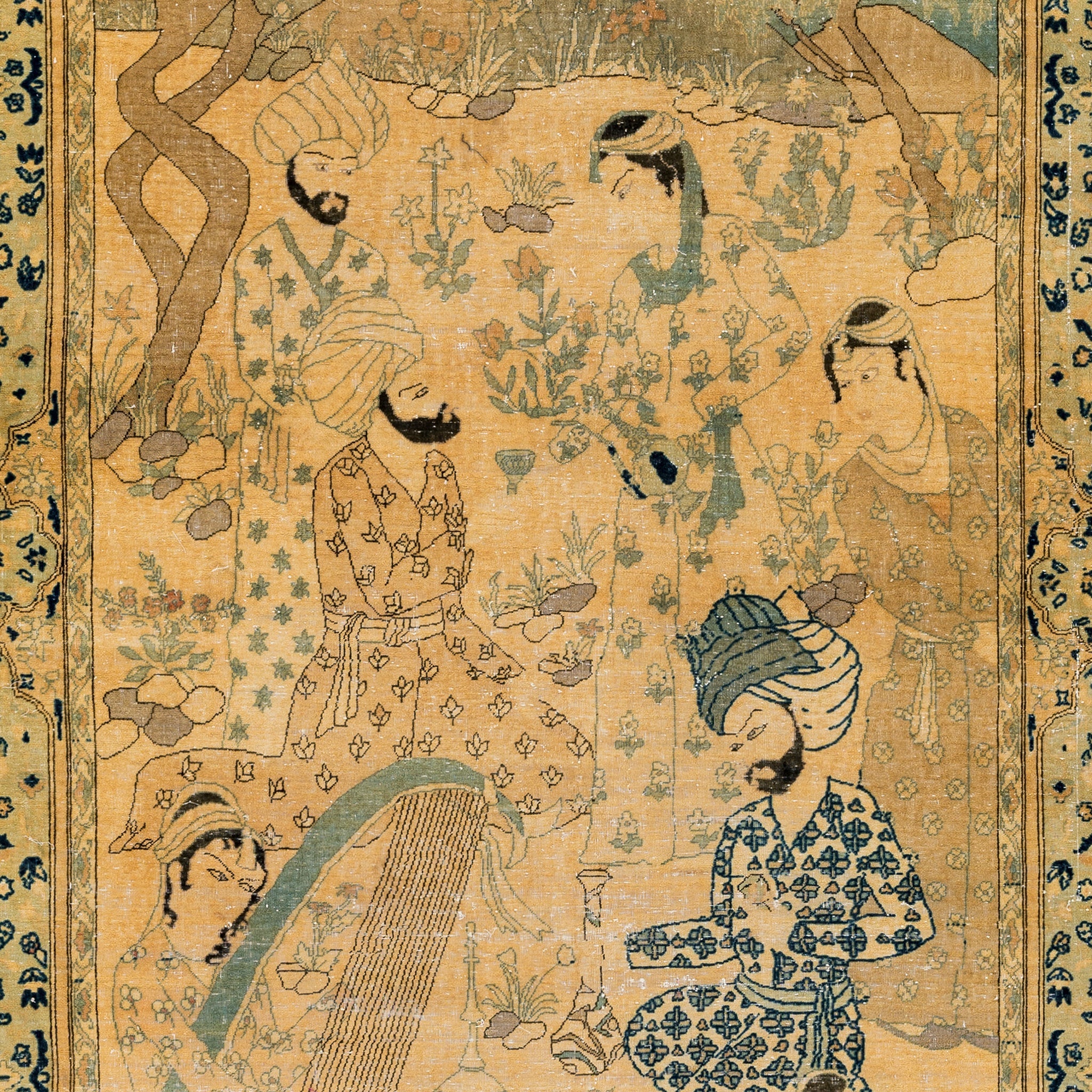 Pictorial Rug (4.5 x 7.4)ft