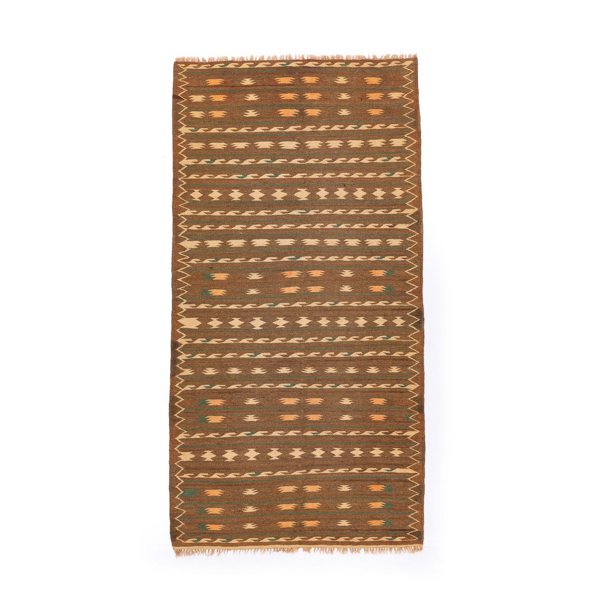 Turkmen Kilim (3.3 x 6.4)ft