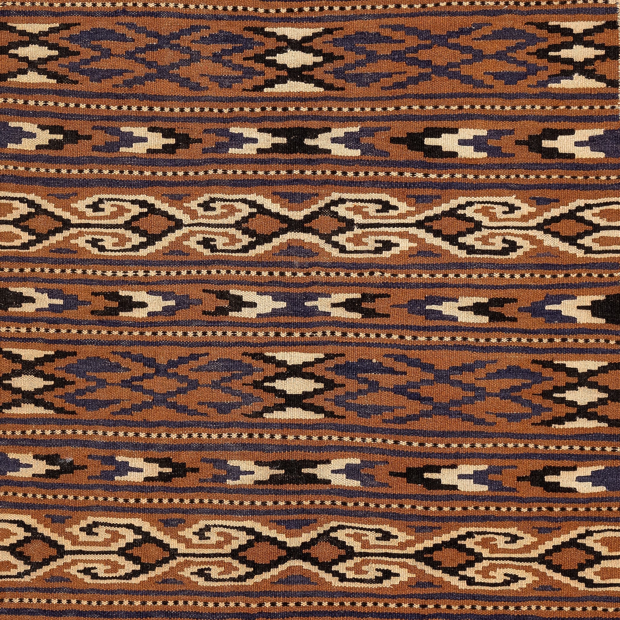 Turkmen Kilim (3.6 x 5.9)ft