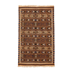 Turkmen Kilim (3.6 x 5.9)ft
