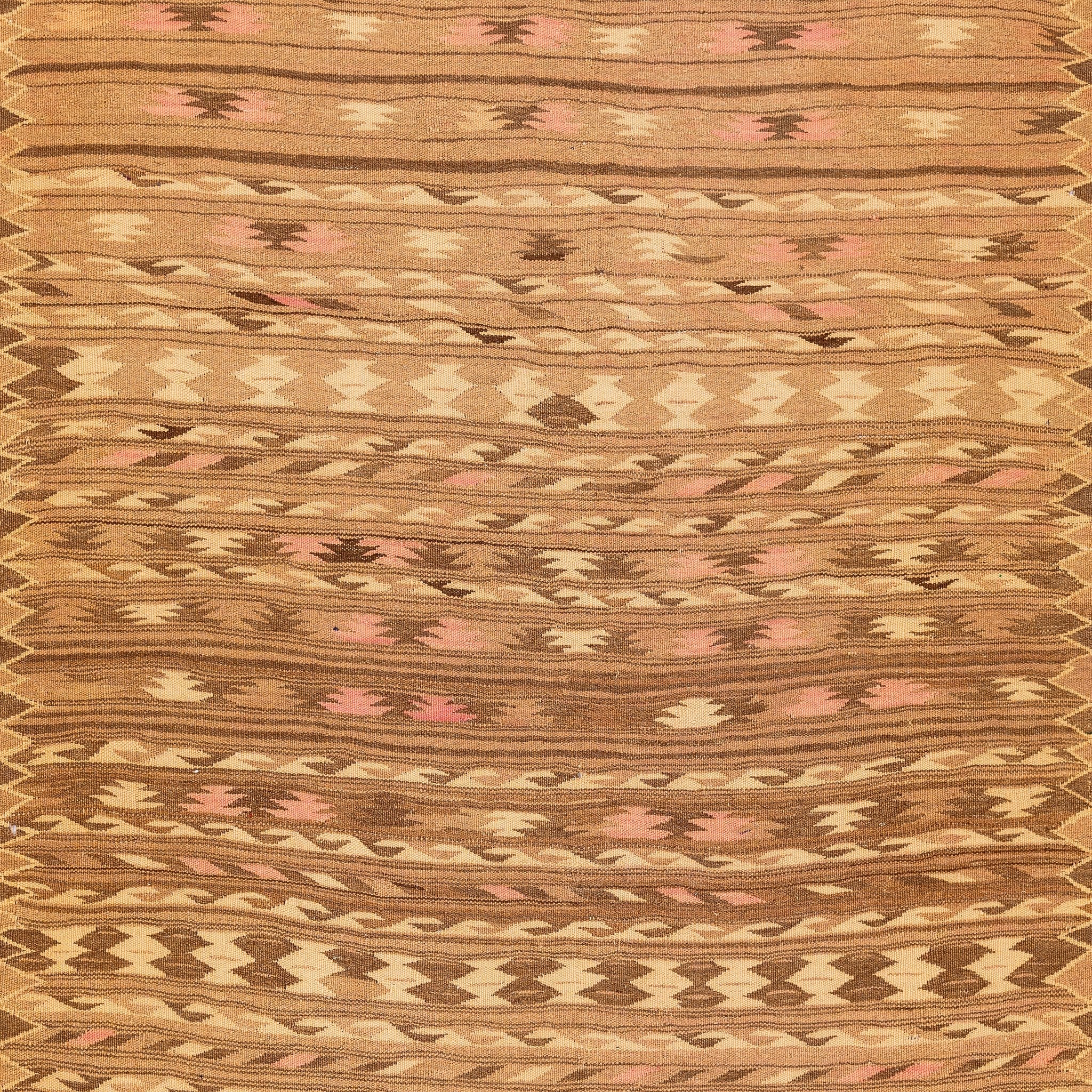 Turkmen Kilim (3.6 x 6.5)ft