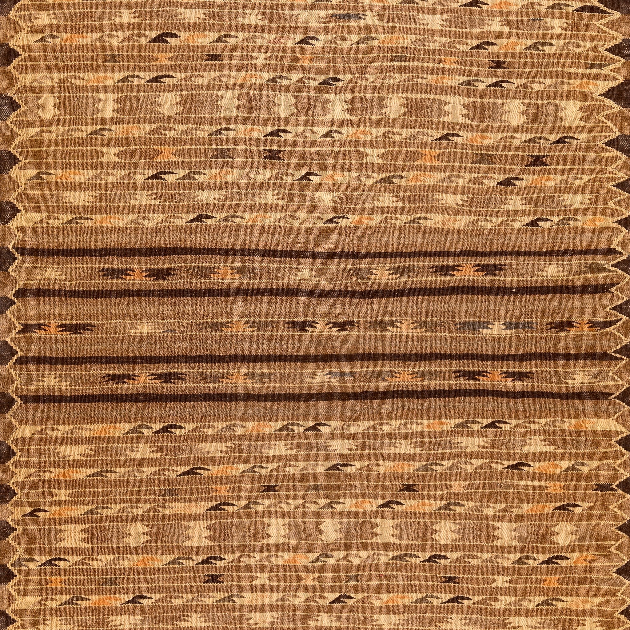 Turkmen Kilim (3.7 x 6.4)ft