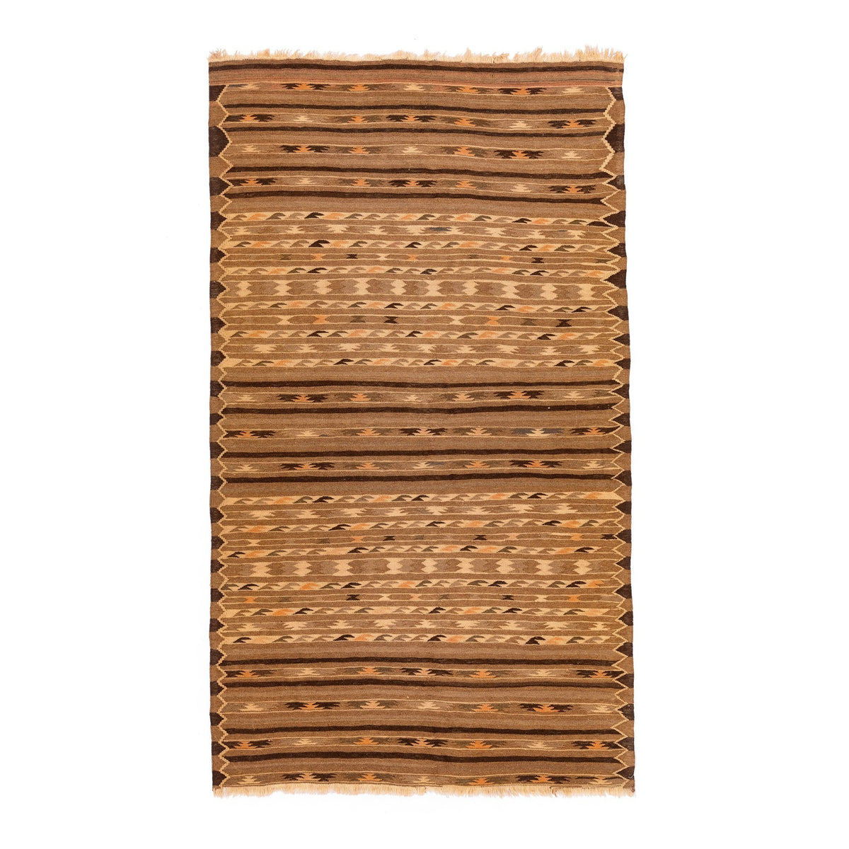 Turkmen Kilim (3.7 x 6.4)ft