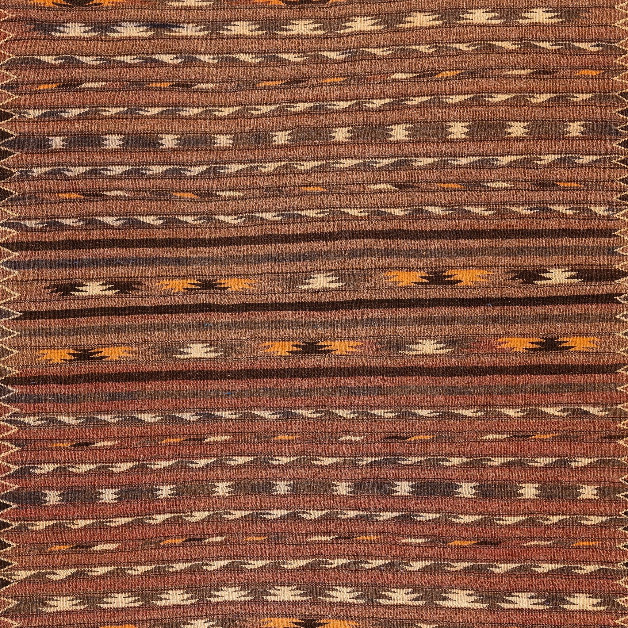 Turkmen Kilim (3.5 x 5.9)ft