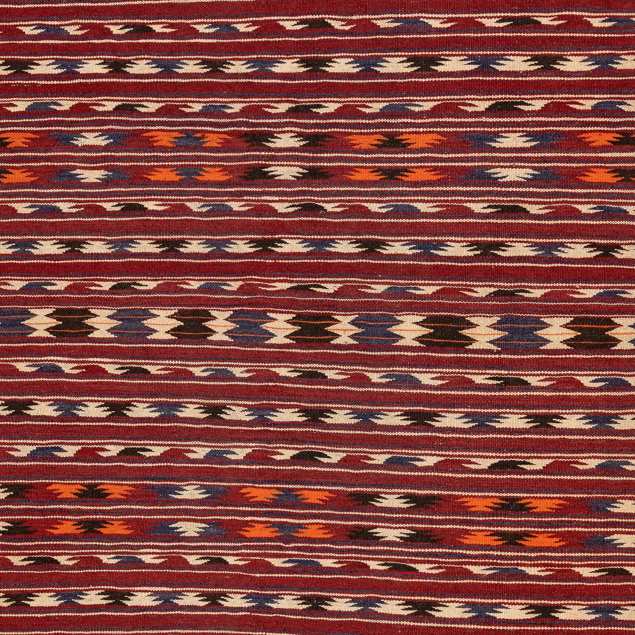 Turkmen Kilim (3.8 x 6.2)ft