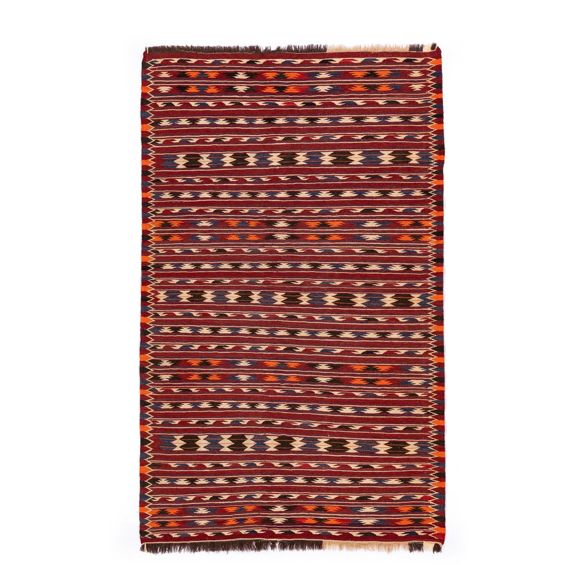 Turkmen Kilim (3.8 x 6.2)ft