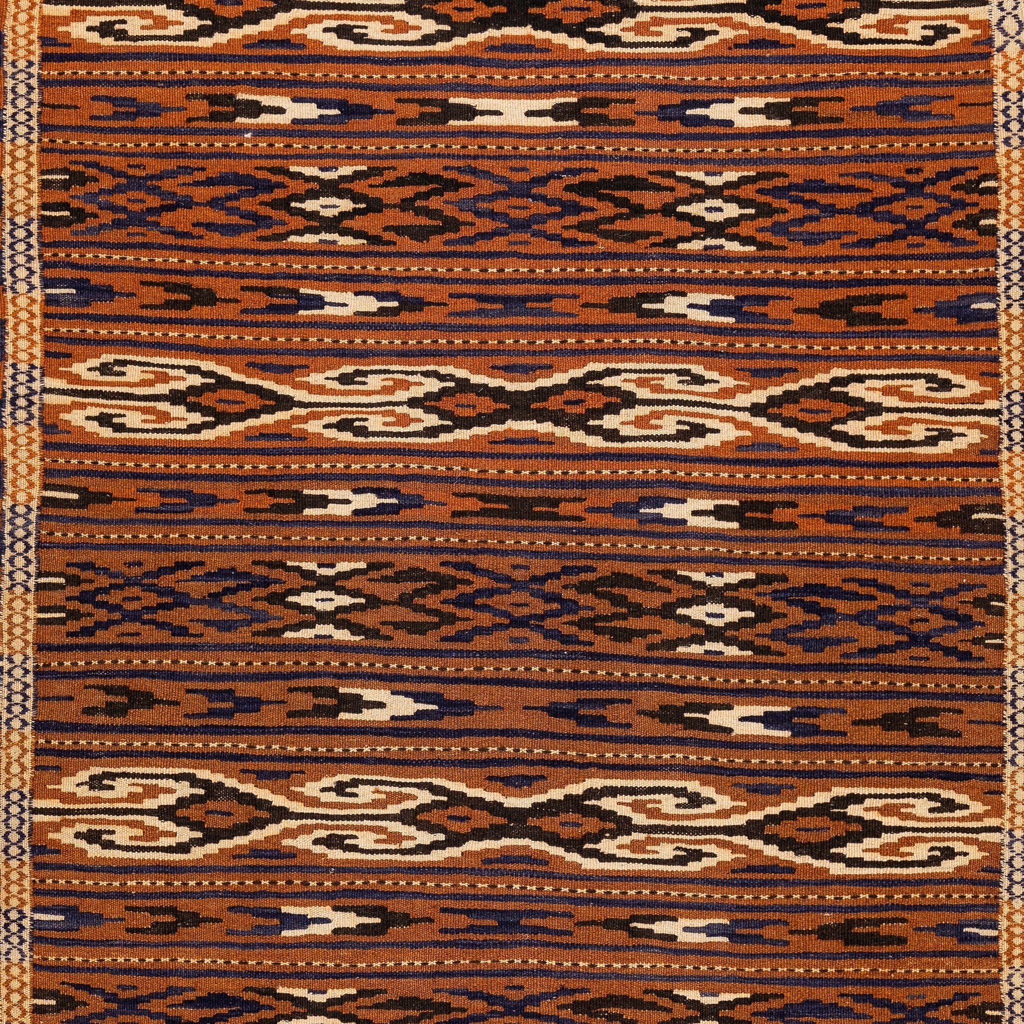 Turkmen Kilim (3.3 x 5.9)ft