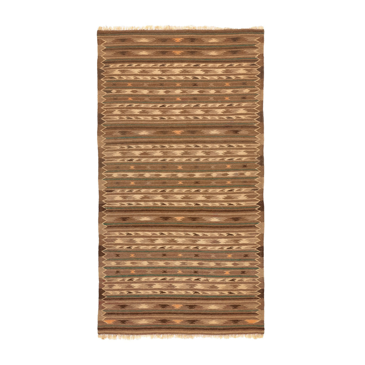 Turkmen Kilim (3.6 x 6.5)ft