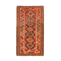 Ardebil Kilim (4.9 x 9.5)ft