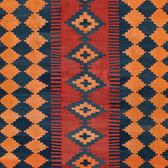 Ardebil Kilim (4.2 x 9.8)ft