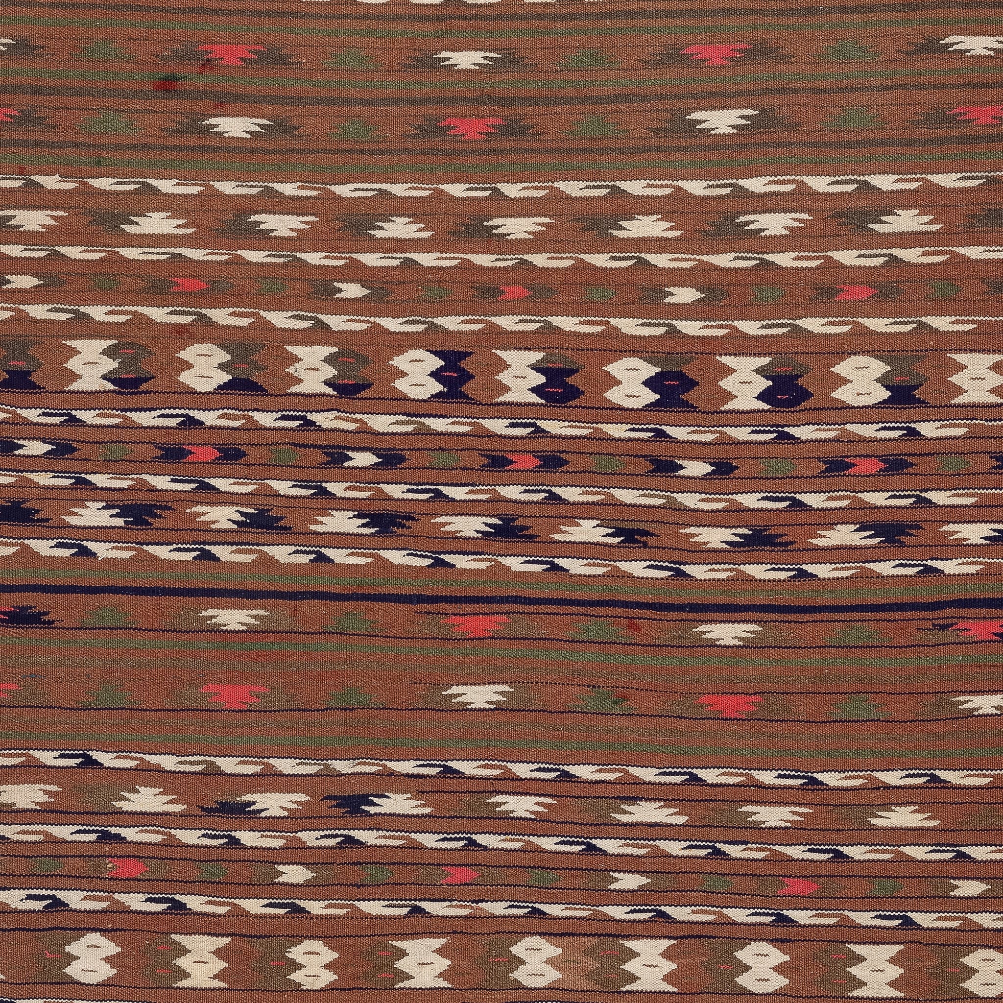 Turkmen Kilim (3.9 x 6)ft