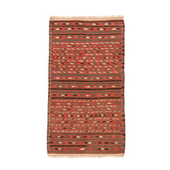Turkmen Kilim (3.6 x 6.4)ft