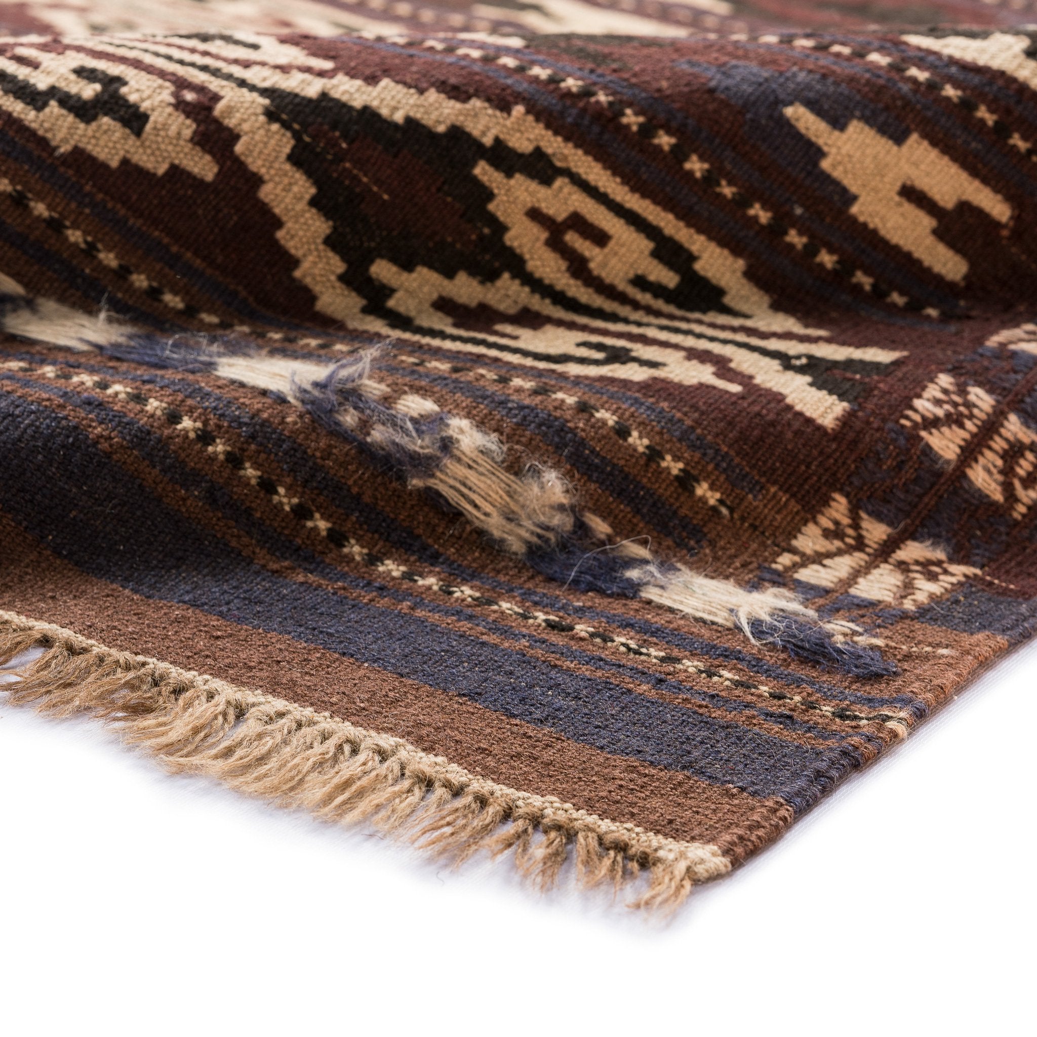 Turkmen Kilim (3.7 x 6.2)ft