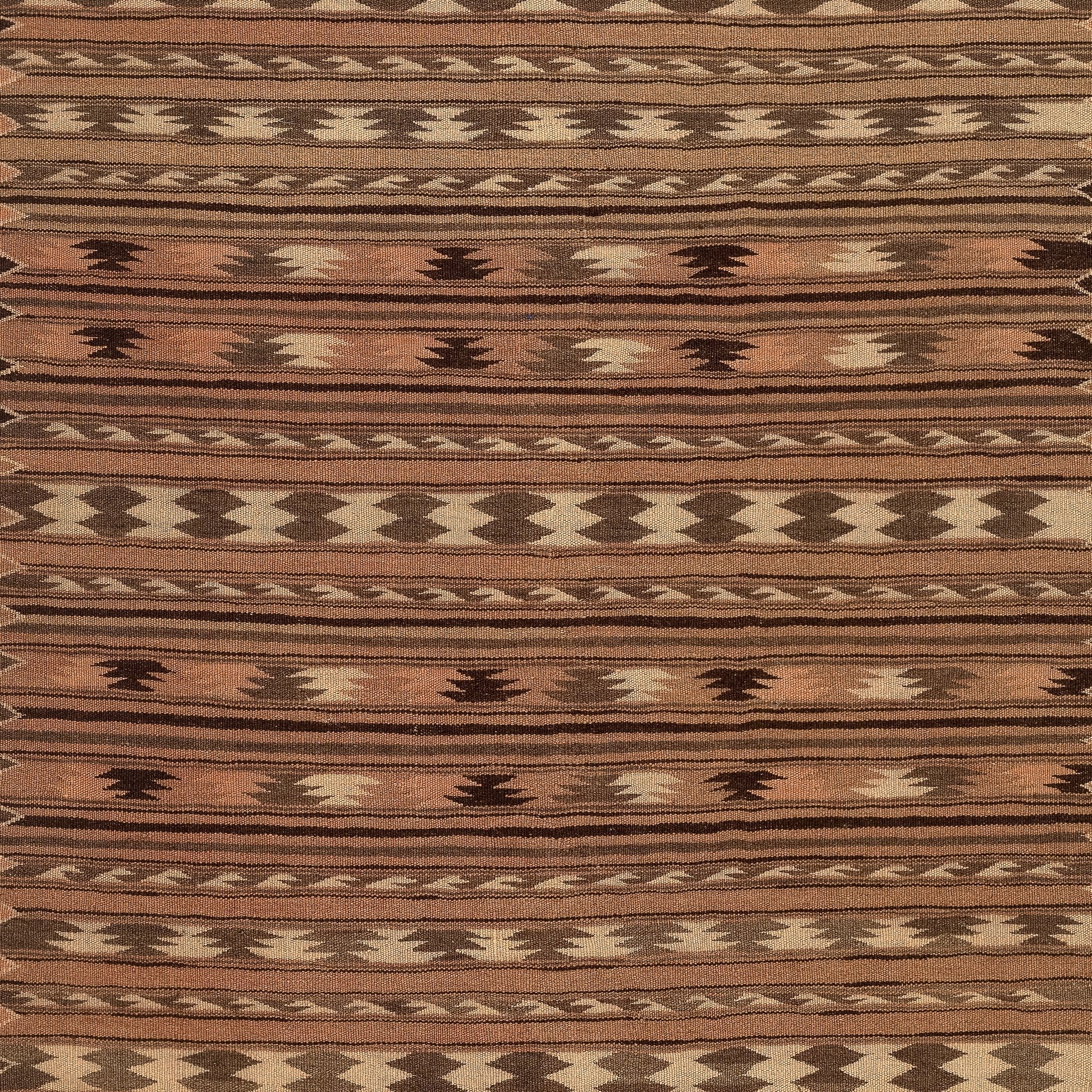 Turkmen Kilim (3.6 x 6.4)ft