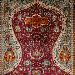 Kashmir Silk(4.5 x 6.8)ft